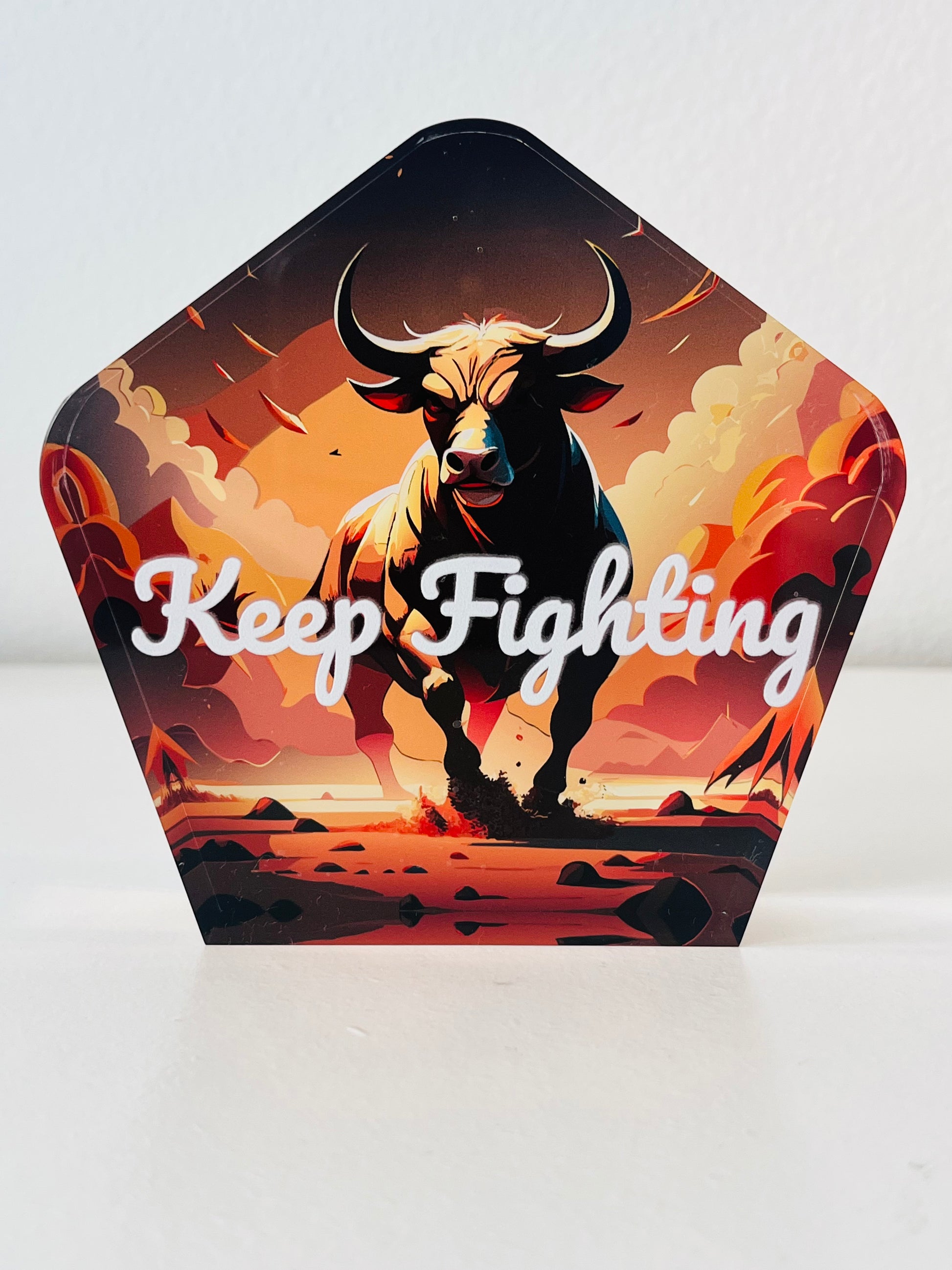 Keep fighting