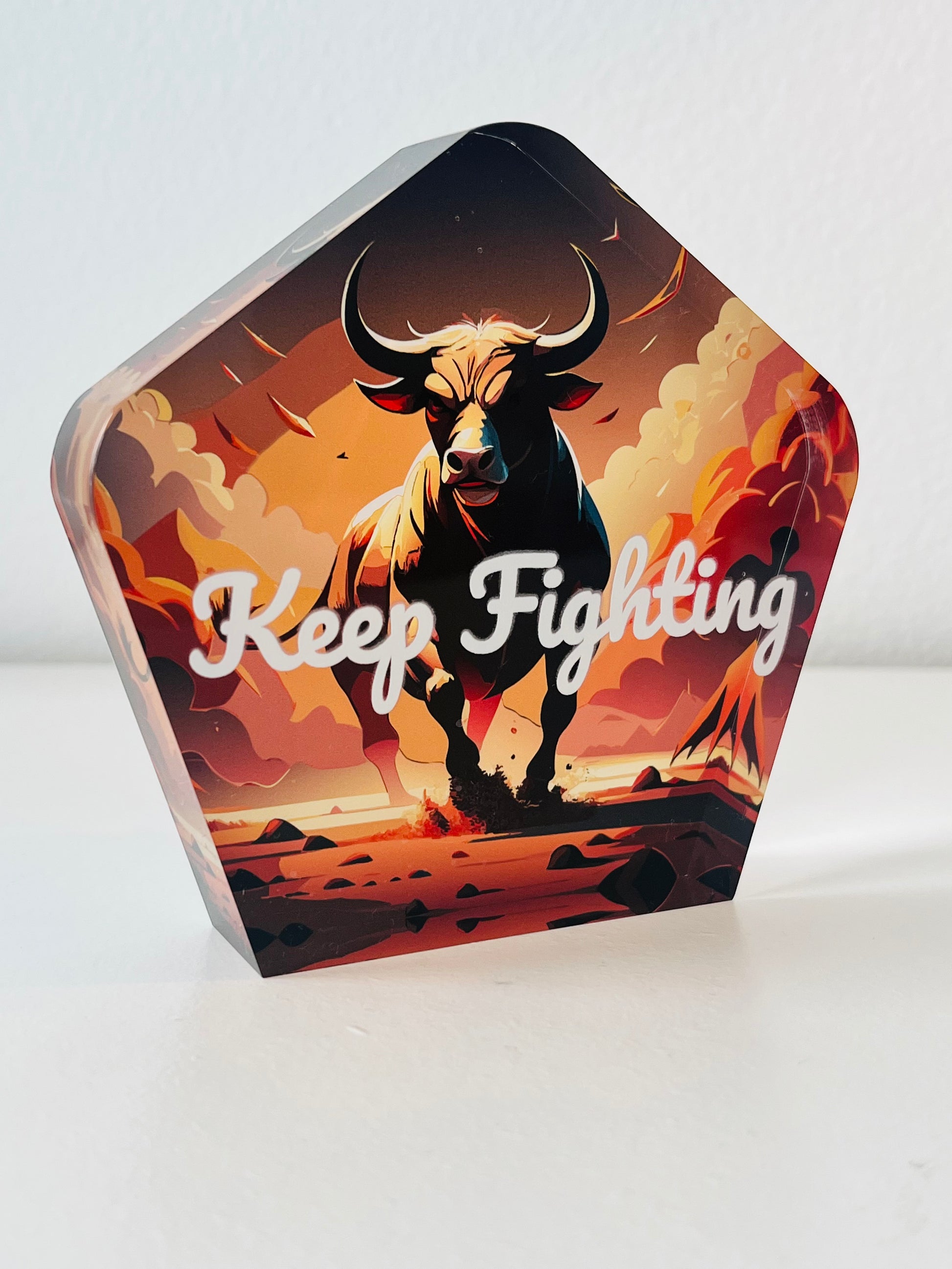 Keep fighting